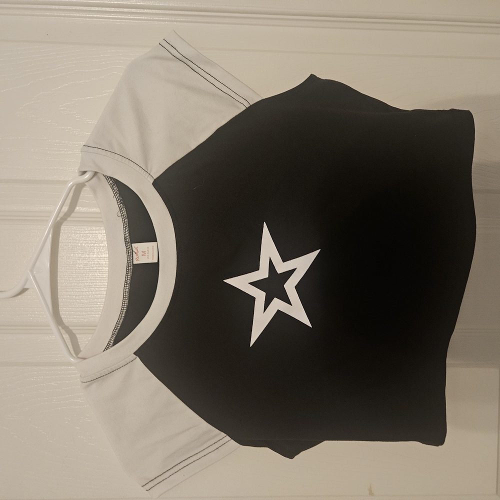 Black and White Star T-Shirt